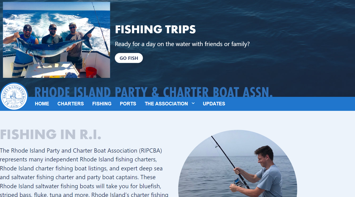 SiteTechPros elevates RIFishing.com to a new level